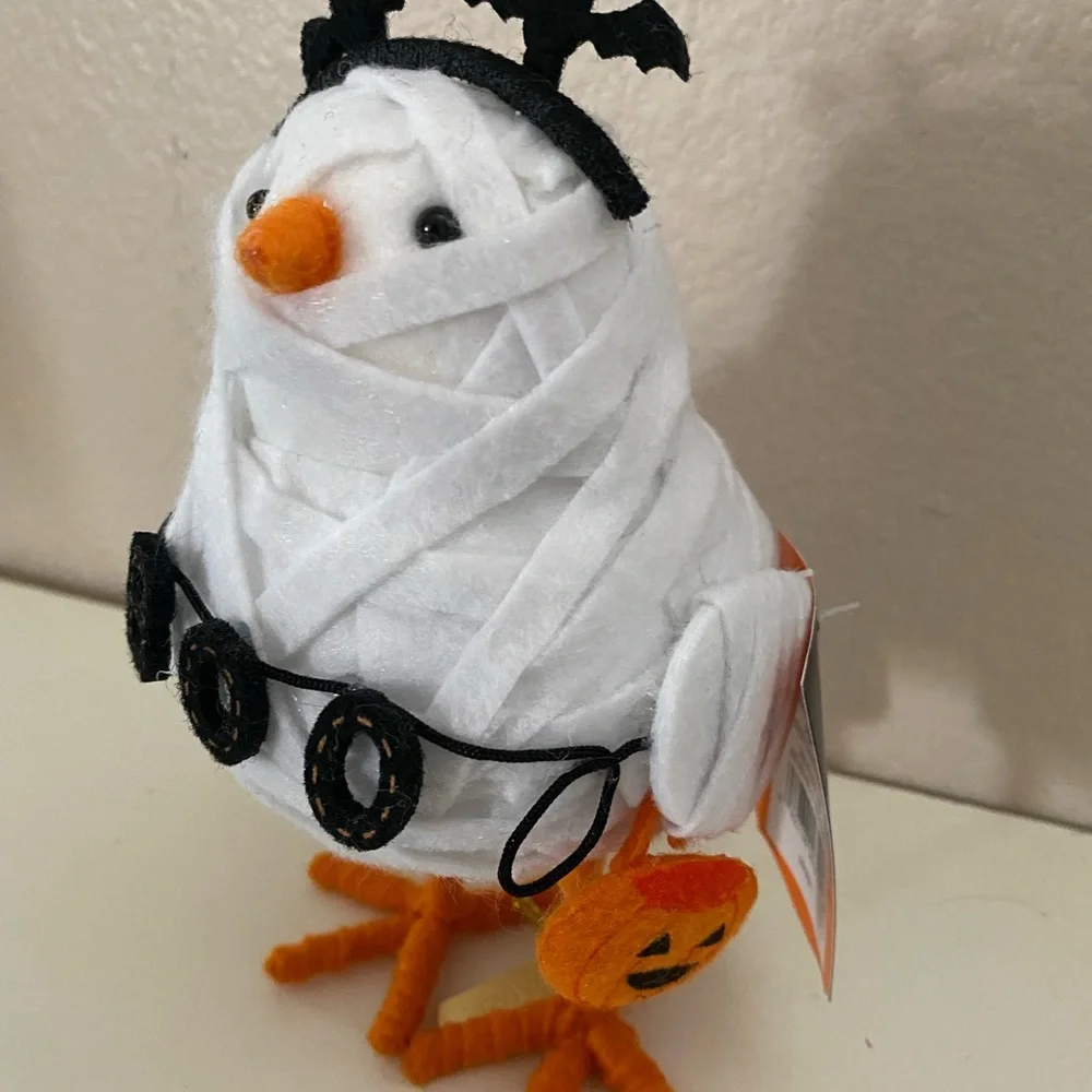 NEW Gauzey the Mummy Target Hyde and Eek! Featherly Friends Fabric Bird 2021! - Picture 3 of 9